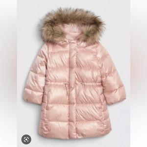 Baby Gap Girls Down Parka Like new!